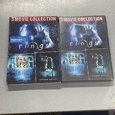 The Ring: 3-Movie Collection DVD, 2017, 3 Disc Set New Sealed Horror Rings