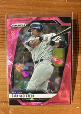 2025 Panini Prizm - Gary Sheffield, Gary Sheffield #128 Pink Ice Prizm