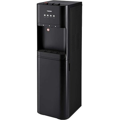 Global Industrial Tri-Temp UV-C Filter Water Dispenser Black