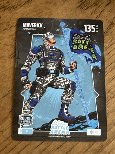 Cooper Flagg ~2026 Bo Jackson Battle Arena Maverick ICE #61 ~ Rookie