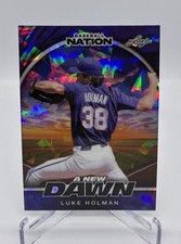 2025 Leaf Baseball Nation Luke Holman Reds Purple A New Dawn 5/8