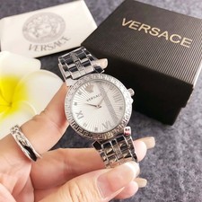 Women's versace Quartz Watch - 32mm  Classic  Alloy wristband - Dial with box