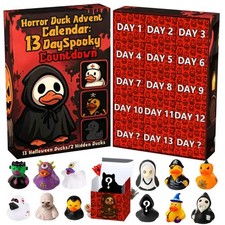 Duck Advent Calendar 2025, Rubber Ducks Countdown with Hidden Figures, Bath T...