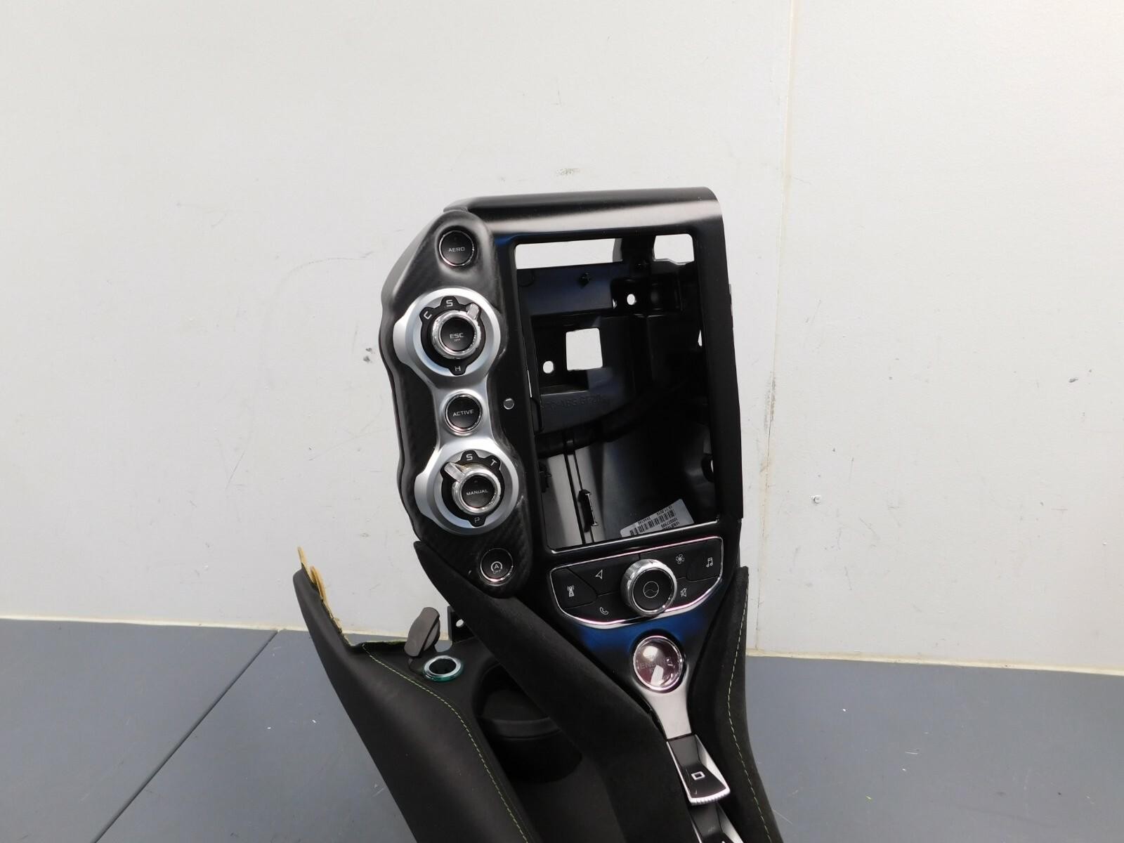 2020 18 19 McLaren 720S 720 Alcantara / Leather Center Console Controls #5353 B7