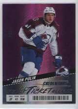2024 Upper Deck Credentials Debut Ticket Access Pink /50 Jason Polin #146 0nr3