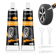 Tire Repair Glue Tire Sidewall Repair Glue Rubber Cement for Bike, Car, Motor...