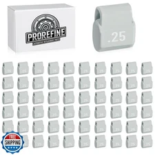 Upgraded 0.25 oz Clip On Wheel Weights for Steel Rims Corrosion-Resistant Coa