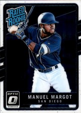 2017 Donruss Optic #45 Manuel Margot RR RC - BB