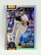 2026 Topps Series One Chad Patrick Milwaukee Brewers [Rainbow Foil] #217