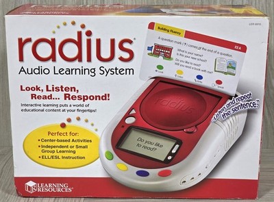 Learning Resources Radius Audio Learning System LER 6910 - NEW -