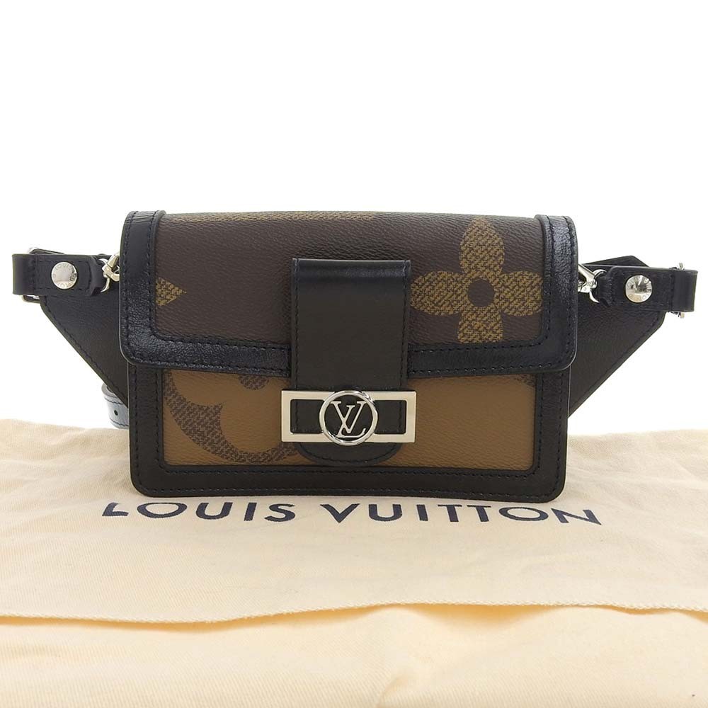 Louis Vuitton Giant Monogram Reverse Bumbag Dauphine M67696 Body Bag #013