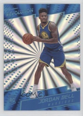 2017-18 Panini Revolution Rookies Sunburst 70/75 Jordan Bell #106 Rookie RC 2o7