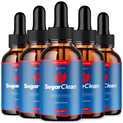 #ad 5 Pack Sugar Clean Blood Support Drops SugarClean Vitamin Supplement 150 Servs $46.99