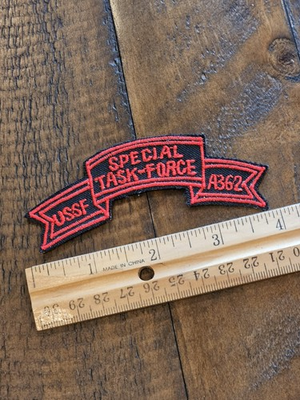 #ad 1960s US Army Vietnam Special Forces USSF Task Force A362 Patch L@@K $14.97