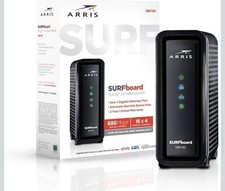 NEW ARRIS Surfboard 16x4 Cable Modem / AC1600 Dual-Band Wifi Router. NEW