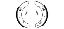 Rear Brake Shoe Set Fits Land Rover Mintex MGR58 1 Year Warranty