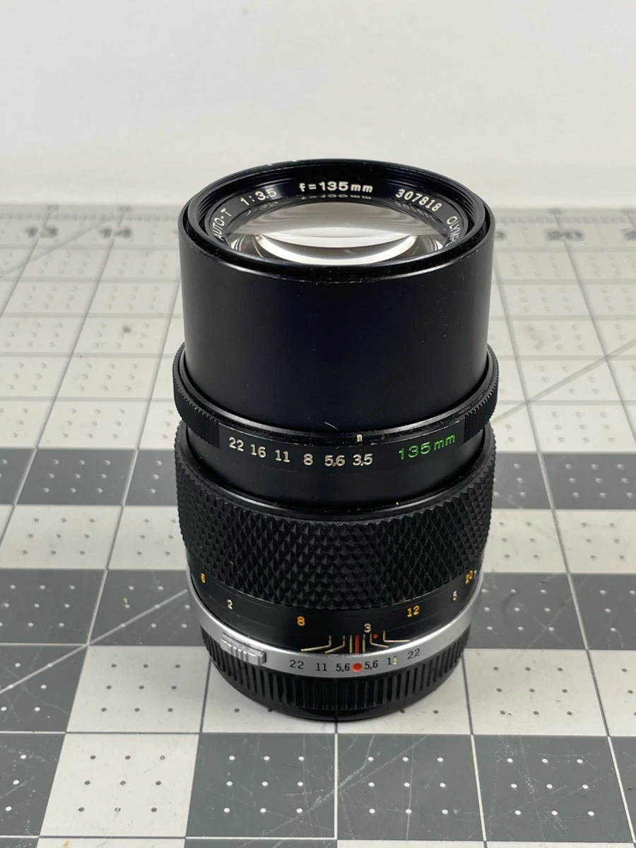 F/3.5 Camera Lenses Olympus Zuiko 135mm Focal for sale | eBay