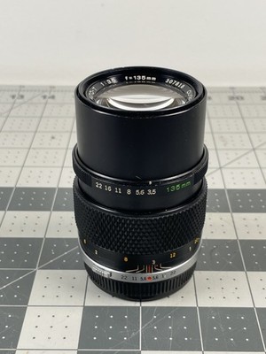 Olympus OM-System E.Zuiko Auto-T 135mm f/3.5 OM Mount Camera Lens