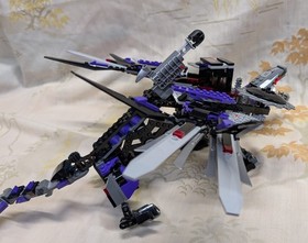 LEGO NINJAGO: Nindroid Mech Dragon (70725) Complete and Assembled with Manuals
