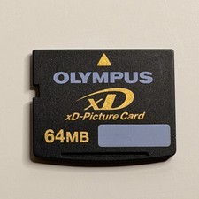    GENUINE Olympus 64MB xD-Picture Card Memory MXD64P3 Fits FujiFilm    TESTED