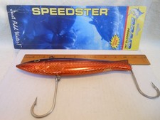 Braid Speedster Saltwater Big Game Trolling Lure 9.75" ~ Black/Orange