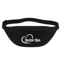 Bauchtasche Bester Opa Herz Geschenkidee Bester Opa Geschenk PräSent Mitbringsel