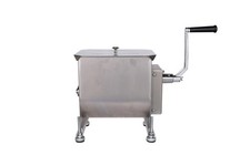 CMI Commercial Stainless Steel Manual Meat Mixers with lid,35Lb/20L Tank,(Mix...