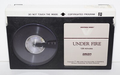 Under Fire - Beta Betamax Video Tape
