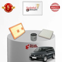 Set Service 3 Filter VW Touran II 1.2 TSI 81KW 110CV Von 2015->