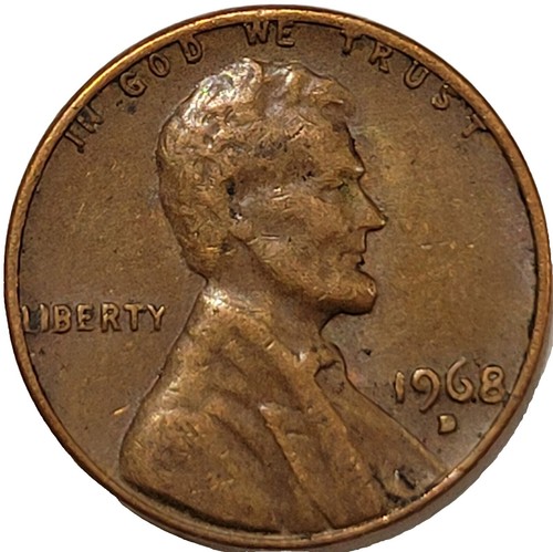 1968年 アメリカ 1セント Yahoo!オークション - アメリカ・コイン 1968年・1セント銅貨（1ペニ