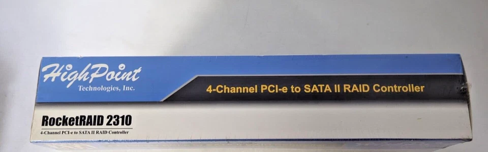 HighPoint RocketRAID Model 2310 4 channel PCI-e to SATA II Raid Controller Card - Image 3 of 4