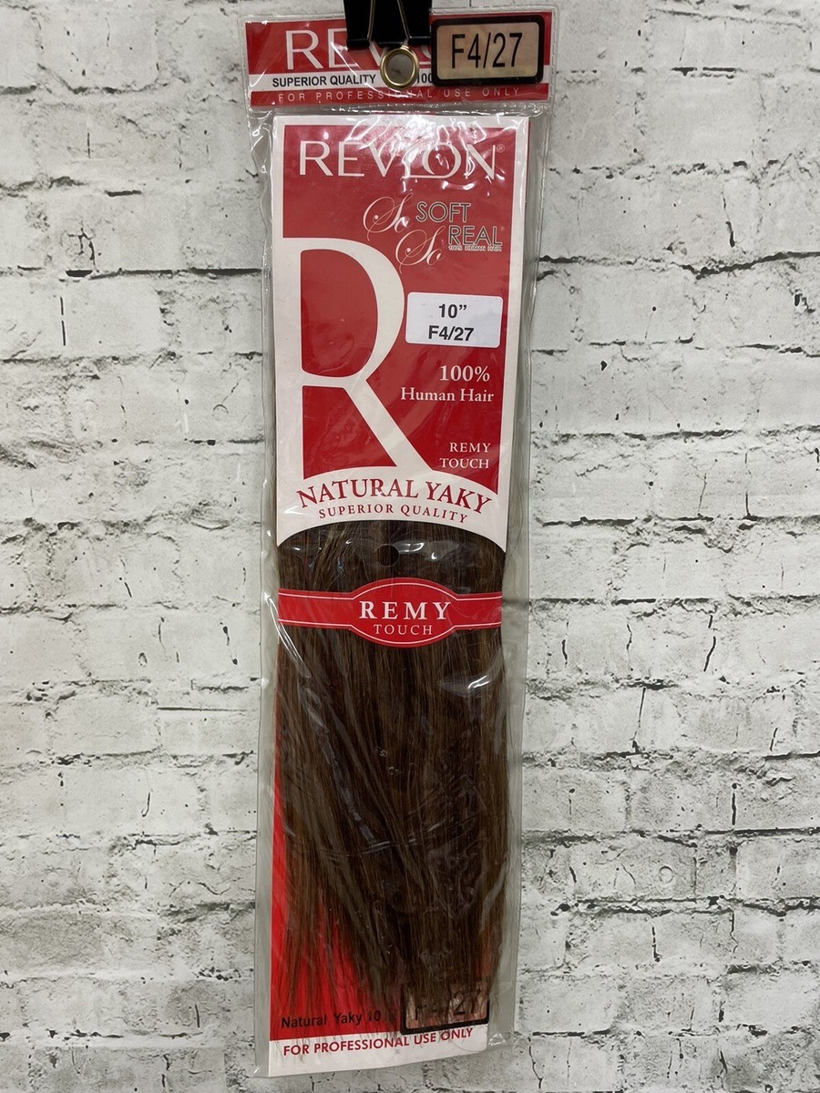 F4/27 Revlon 100% Human Hair Weaving extension 10 display picture 1