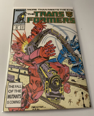 Marvel Comics The Transformers #35 December 1987  Direct Sales Child s Play Vtg