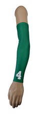 CUSTOM Number Letters Green Sports Arm Sleeve Basketball Football Baseball