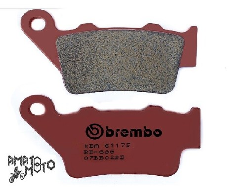 Pastiglie Freno Posteriori BREMBO Sinterizzate Per Aprilia Dorsoduro 750/900/1200 E Factory (2008-2018)