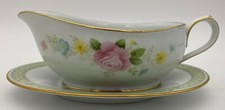 Noritake Jubilation 2756 Gravy Boat & Underplate