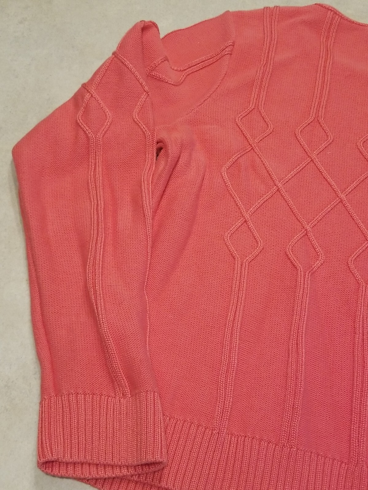 Pendleton Petite Large Cable Knit Long Sleeve Swe… - image 5