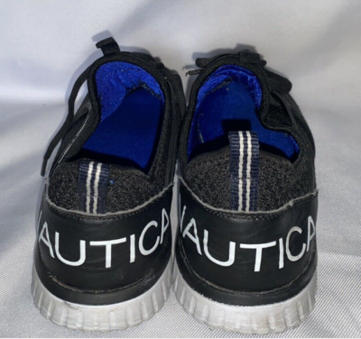 Nautica Black blue/white Girls Shoes Size