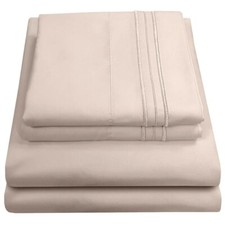 100 Egyptian Cotton Luxury Queen Size 600-800 TC Sheet Set All Colors Available