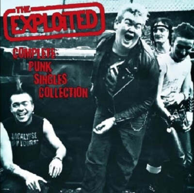 EXPLOITED ''Complete Punk Singles Collection'' UK Punk Hardcore import LPx2
