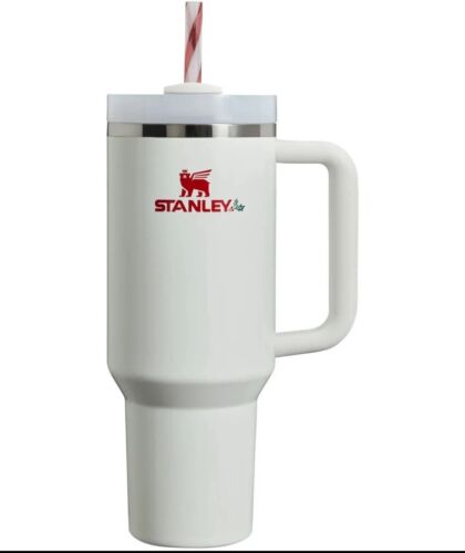 Stanley THE QUENCHER H2.0 FLOWSTATE TUMBLER 40 oz mistletoe twist PRE SALE - Picture 1 of 2