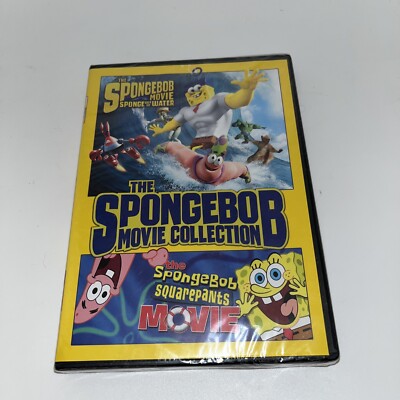 SpongeBob SquarePants Movie Collection  Double Sponge And Water New DVD