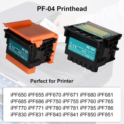 Print Head PF-04 (3630B001) For Canon Printer iPF650 655 670 671 760 780 840 850