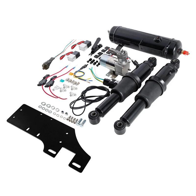 Rear Air Ride Suspension Air Tank Fit For Harley Road King Street Glide 94-2025 - Image 3 of 4