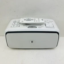 HP PhotoSmart A712 Digital Photo Inkjet Printer With Remote No Power Adapter