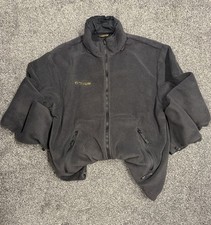 Columbia Titanium Men’s Fleece Jacket Black Full Zip Outdoor Hiking Size L