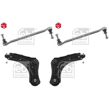 FEBI QUERLENKER+KOPPELSTANGE VORNE passend für RENAULT MEGANE 3 CC SCENIC 3