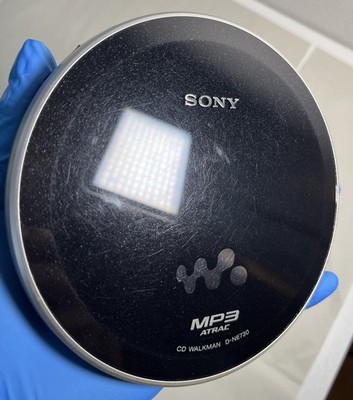 SONY D-NE730 Black CD Player WALKMAN MP3 ATRAC playback Japan
