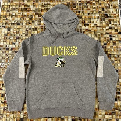 Oregon Ducks Captivating Apparel Gray Embroidered Pullover Hoodie~NWOT~Large~$55
