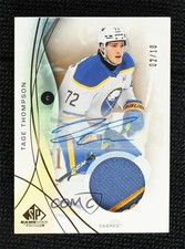2024-25 SP Game Used Gold Premium Memorabilia 2/10 Tage Thompson #42 Auto 10o8